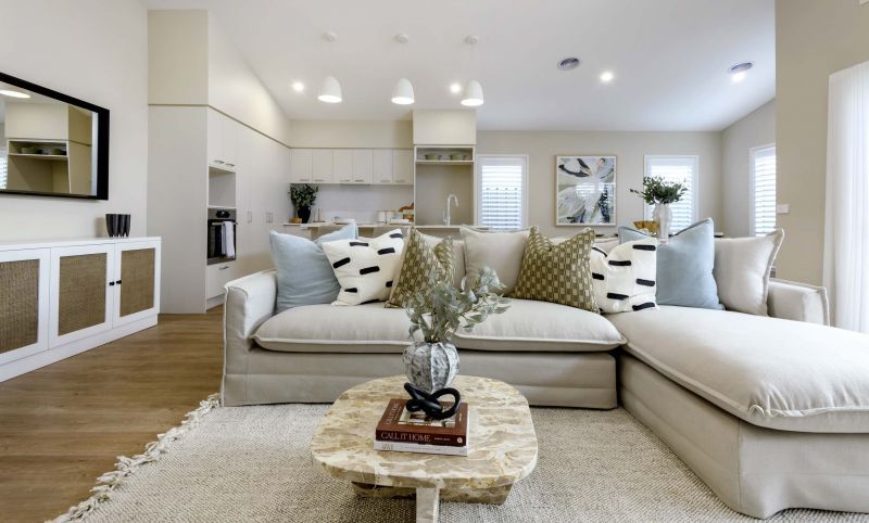 Elegant open plan living to relax and enjoy