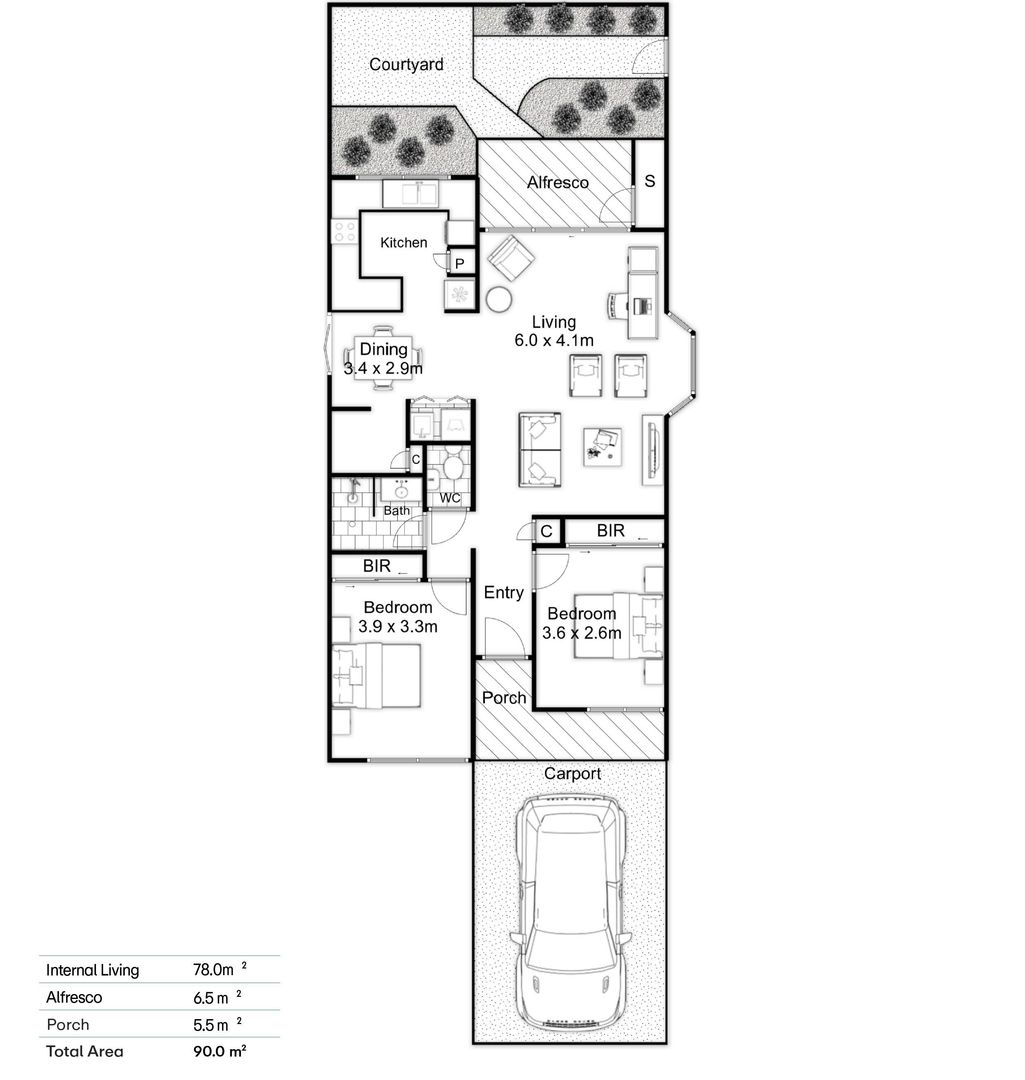 Private Setting, Newly Renovated