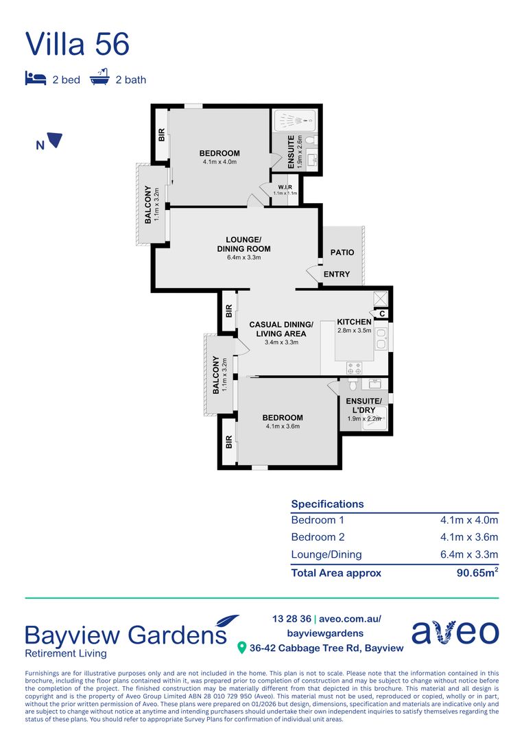 056/36-42 Cabbage Tree Road Bayview, NSW 2104