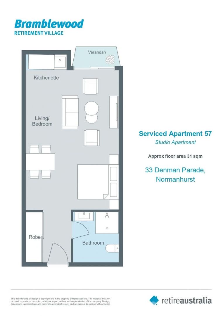 Stylish and newly renovated serviced apartment.