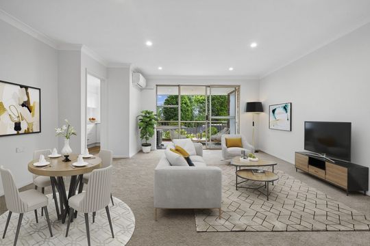 Freshly Renovated, Light-Filled Living