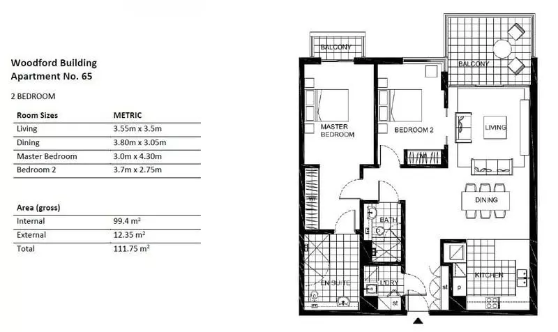 Stunning, Elevated Residence with Leafy Balcony Views