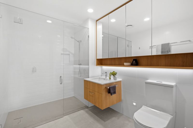 Bright and spacious, two-bedroom apartment with scenic views