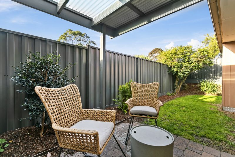 The perfect villa for a north-facing private backyard