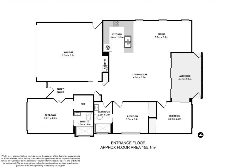 3 Bedroom Home + Stunning Enclosed Alfresco