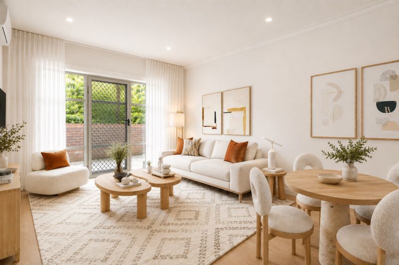Ground-floor one-bedroom apartment
