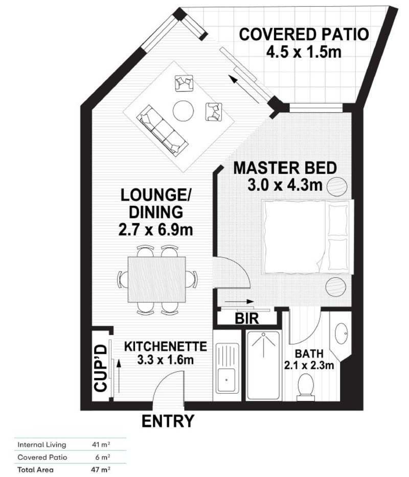 Luxury Serviced Apartment in Vibrant Lutanda Manor