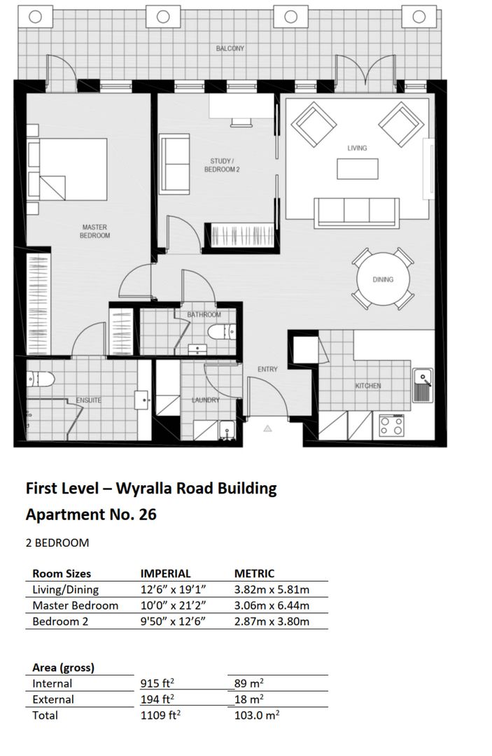 North-Facing with Garden Views & Spacious Balcony