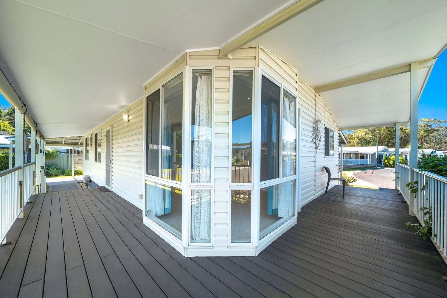 Large Corner Block with Dual Carports
