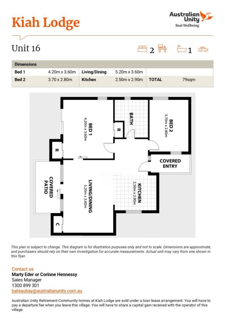 Two Bedroom, Ground Floor Comfort in a Welcoming Over-55s Community