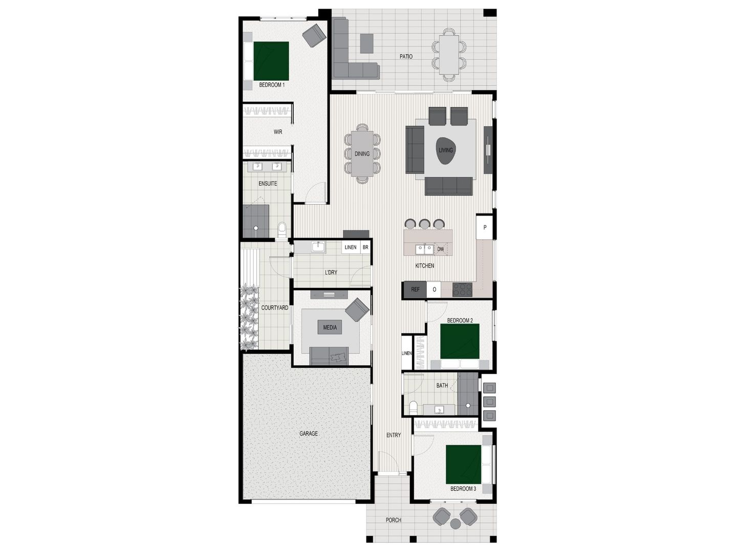 Halcyon Gables - The Kimberley | 3 bedroom home