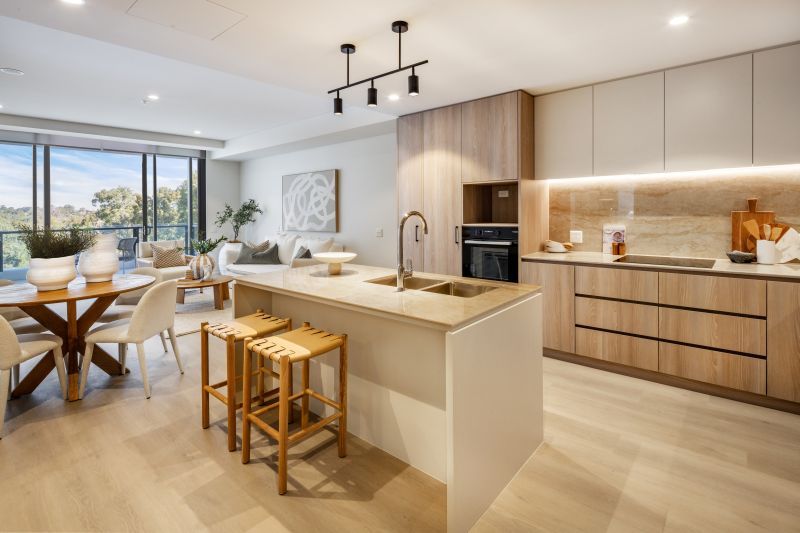 Spacious, light-filled 2-bedroom apartment with private balcony
