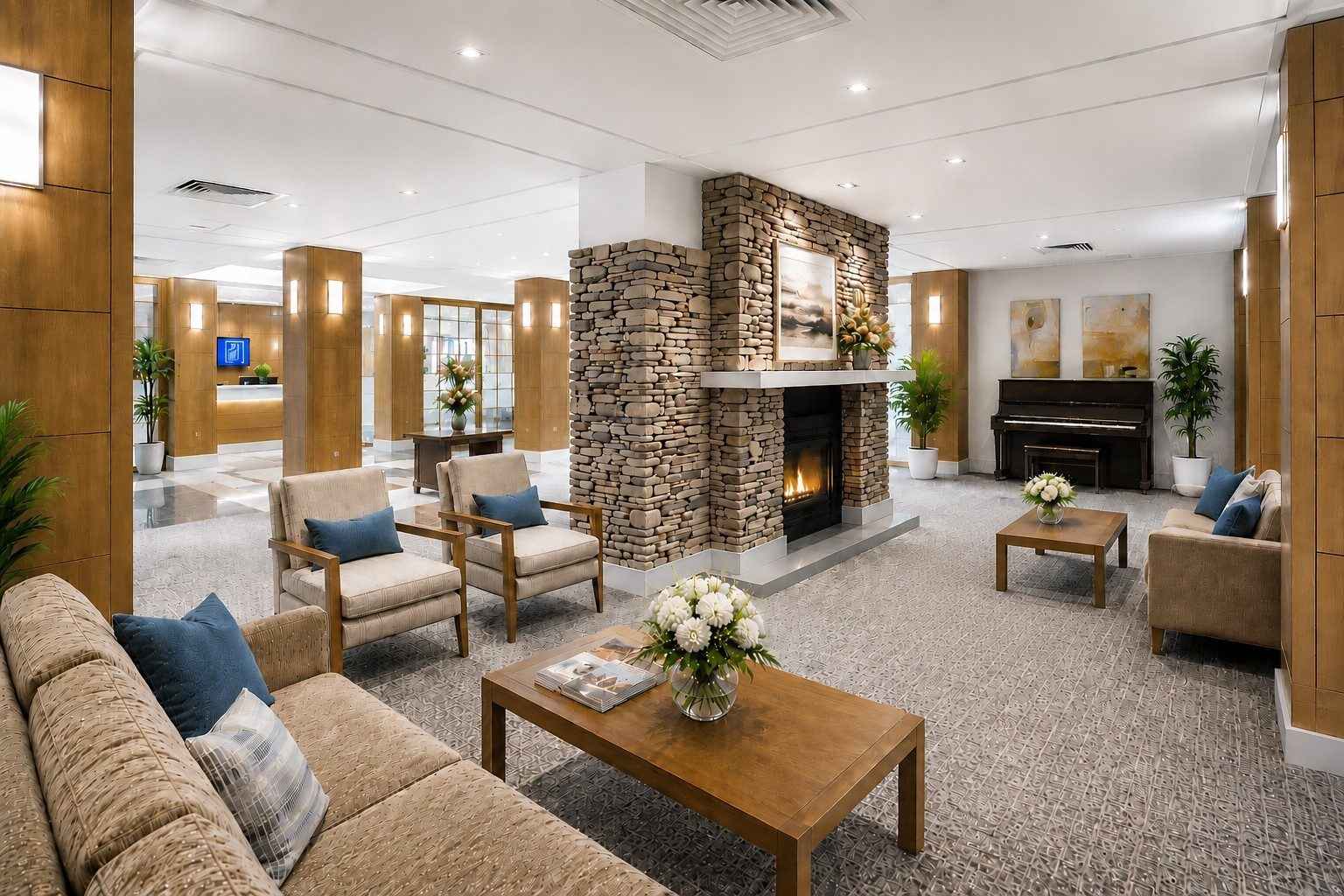 Premium two-bedroom apartment with beautiful east-facing garden views