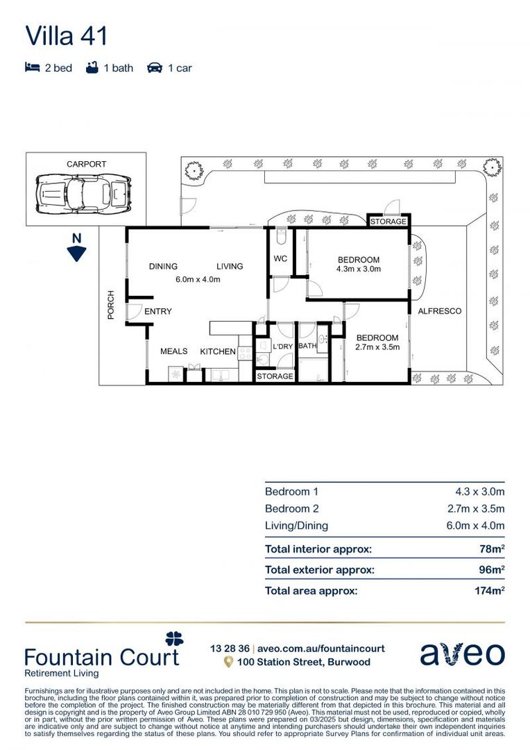 2-bedroom villa close to Community Facilities