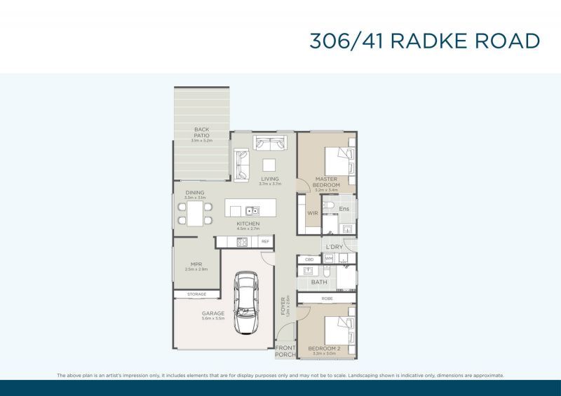 Bright, Tranquil Home with Private Alfresco