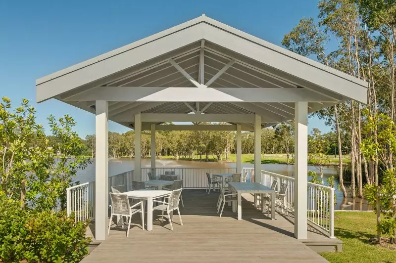 Light‑Filled Custom Home with Peaceful Greenspace Setting