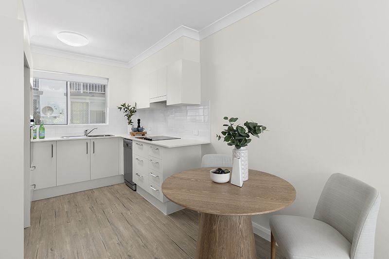 Stunning 1 bedroom unit with large open plan living/kitchen area.