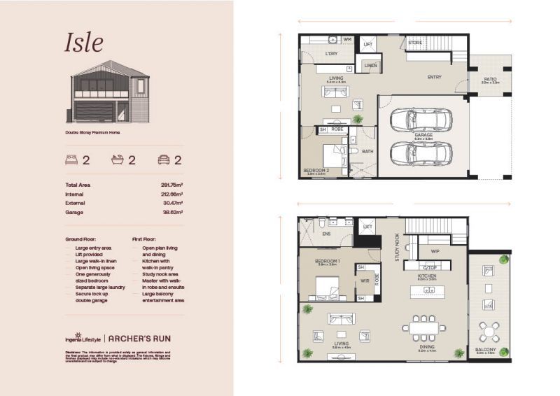Contemporary Double-Storey Design with Lakeside Luxury