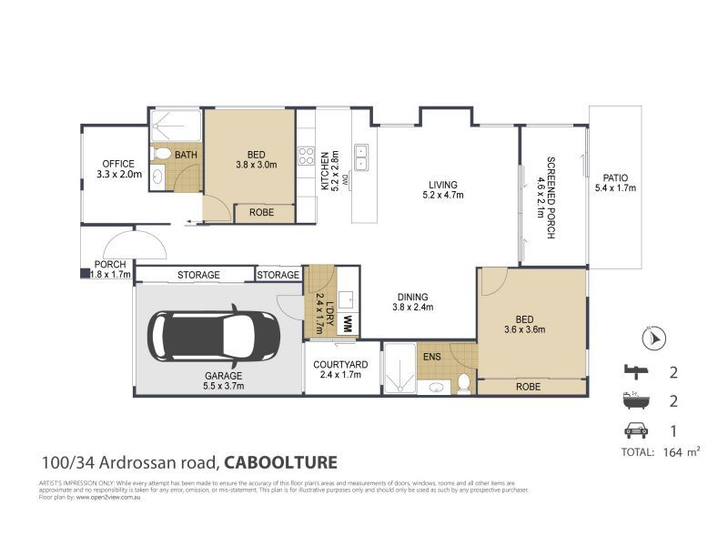 Site 100 - Established Davenport