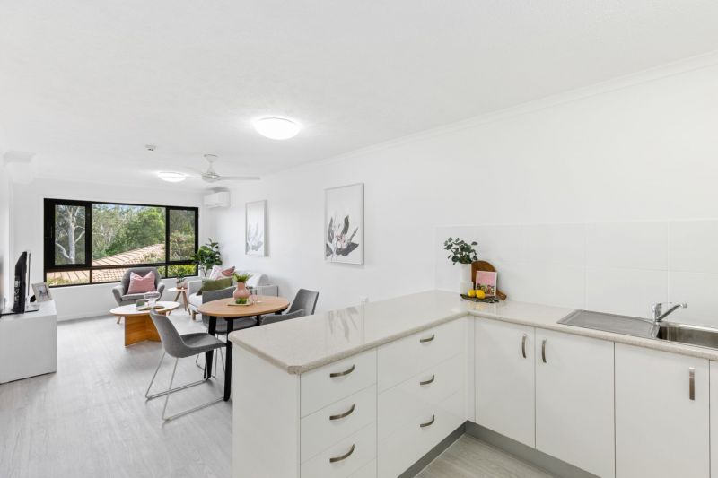1-bedroom apartment with lush green views