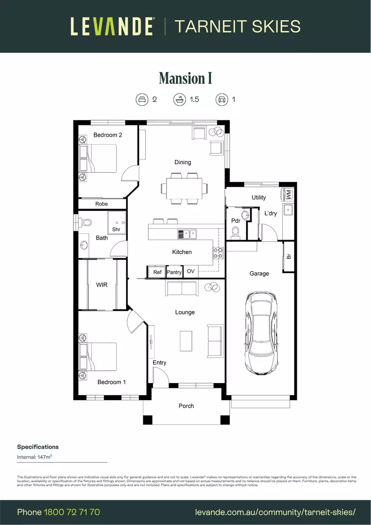 Two Bedroom | Villa 116