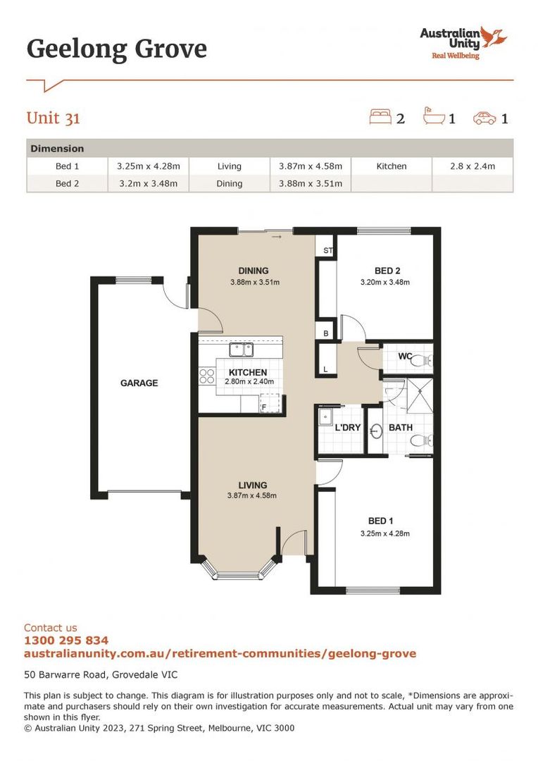 Retirement Living at its best...you won't be disappointed.