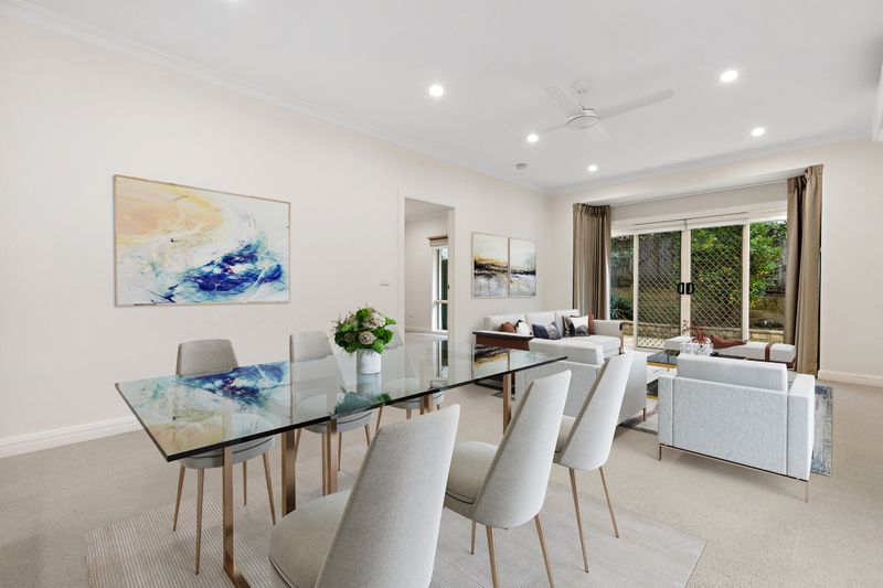 Spacious Living, Sunny Courtyard