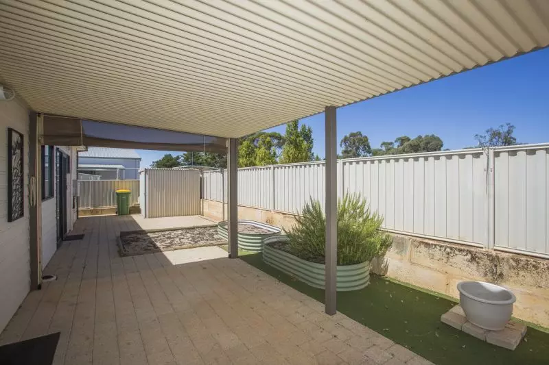 Open plan living situated on a large, elevated block.