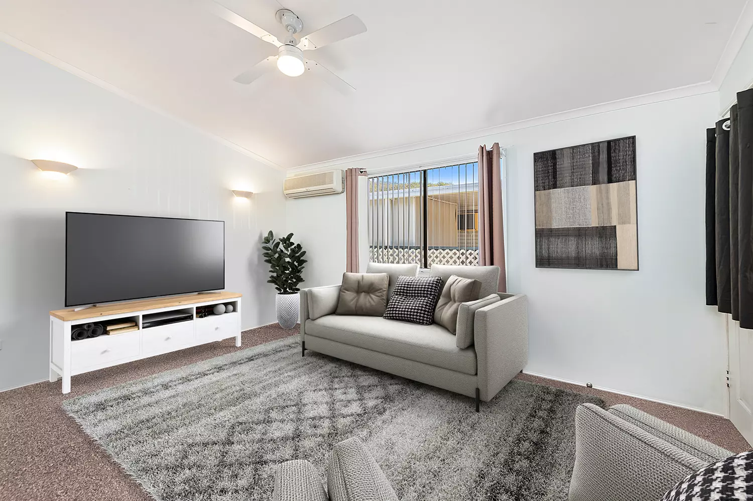 SOLD - So close to all facilities - Sunny rear courtyard - High, raked ceilings