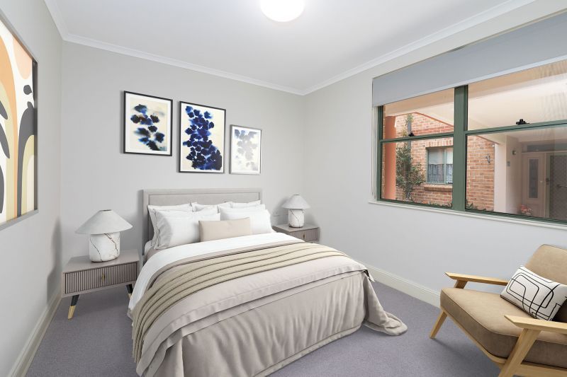 Stylishly refurbished garden style unit with level access throughout, close to all amenities