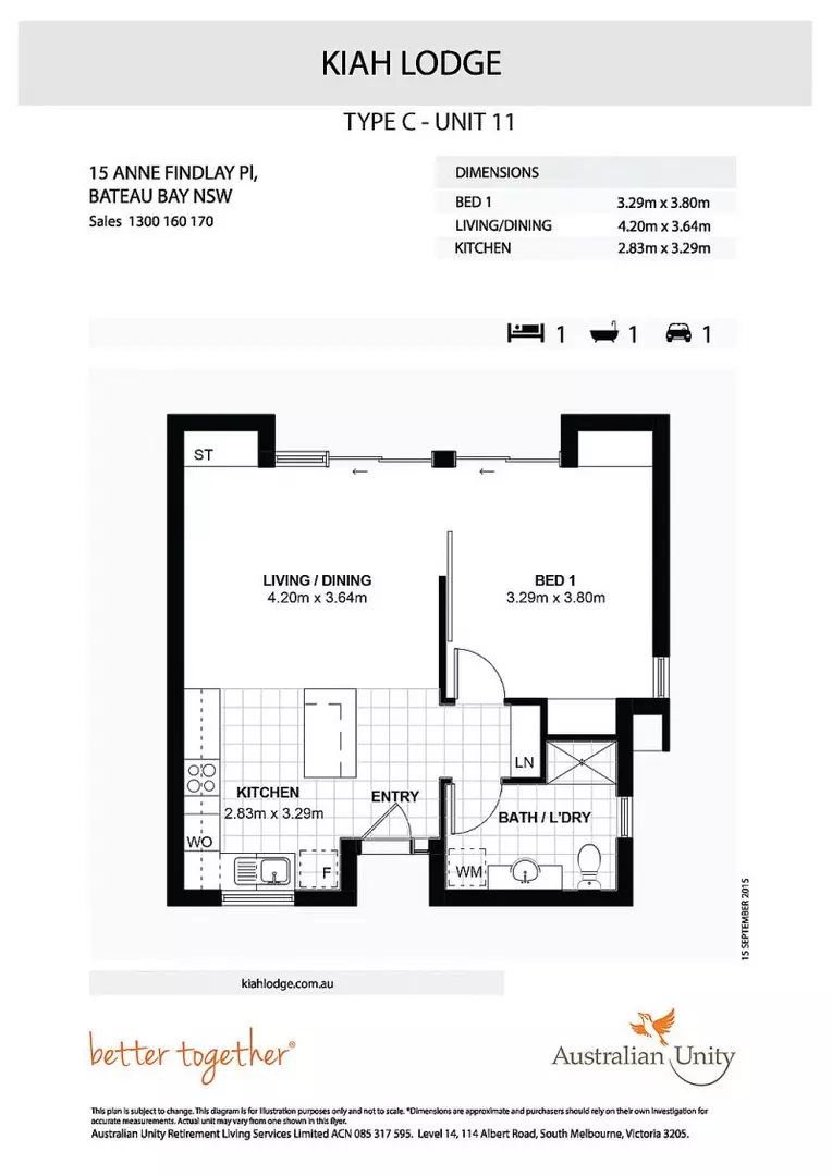Bright and sunny ground floor unit