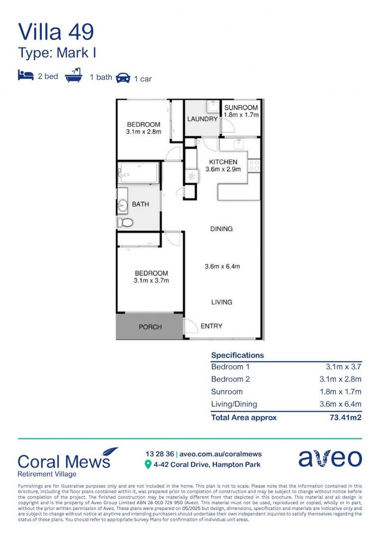 Beautifully presented with a lovely backyard villa