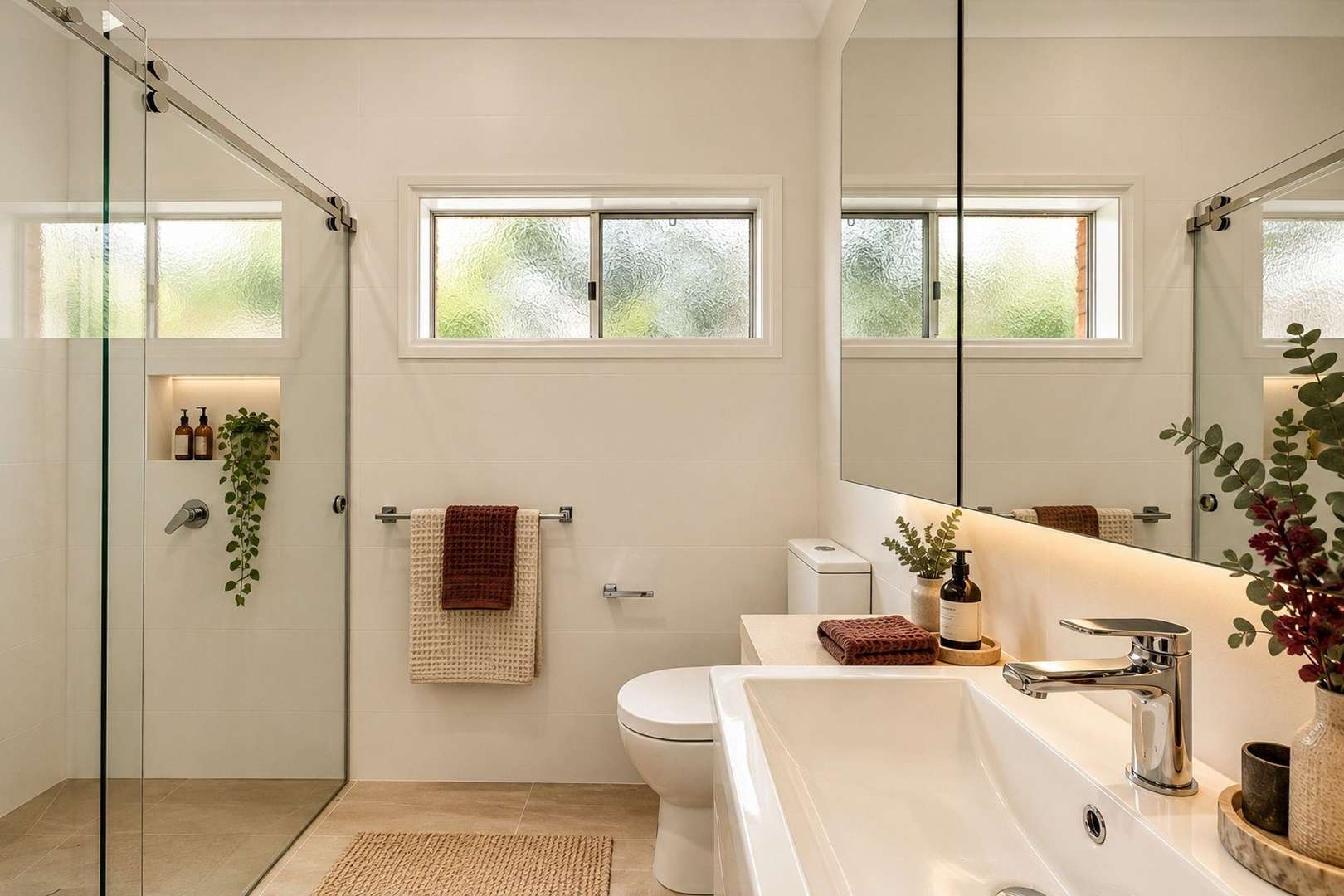 Modern 2-bedroom and study villa with private courtyard