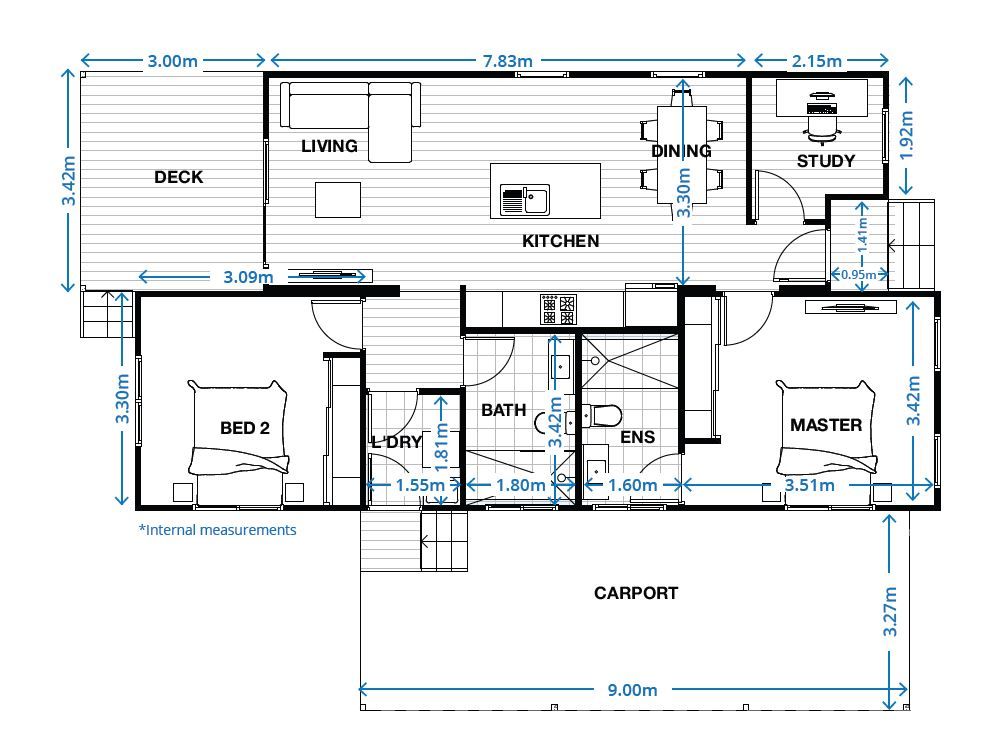 Brand New - Natural Bushland Vista from Veranda - 2 Bathrooms - Double Carport