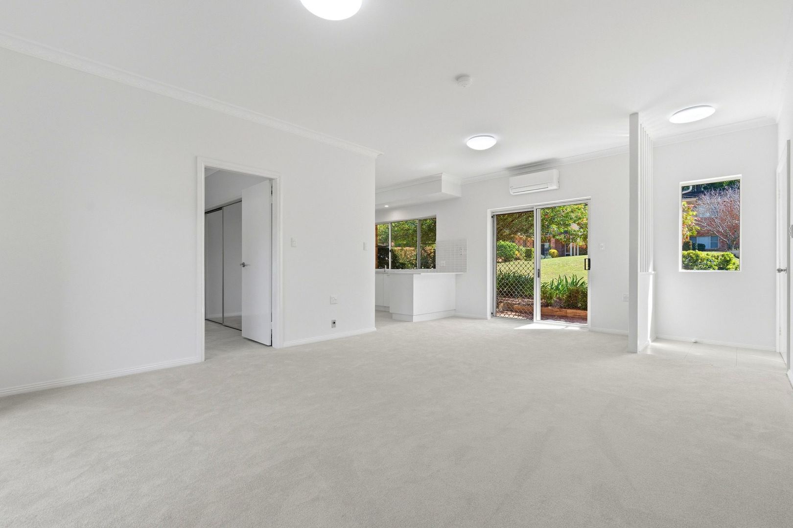 North Easterly aspect, ground floor unit