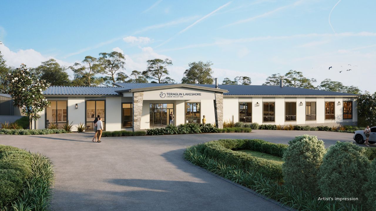 Teraglin Lakeshore Over 50s living Chain Valley Bay