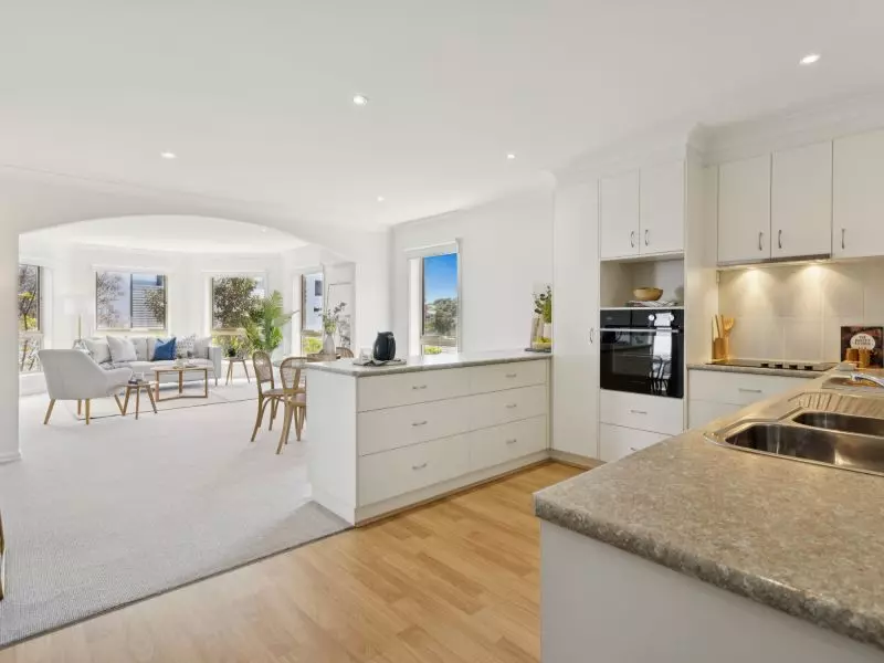 DEPOSIT TAKEN - Spacious, light-filled 2br unit with bay windows & garden views