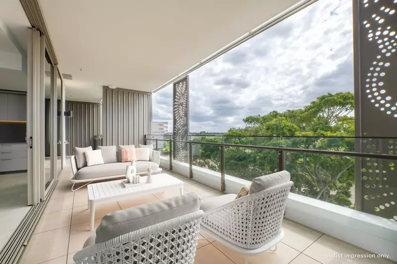 Urban Sophistication with Sweeping Balcony Views