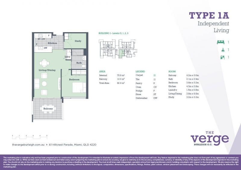 Last 1 Bedroom available!