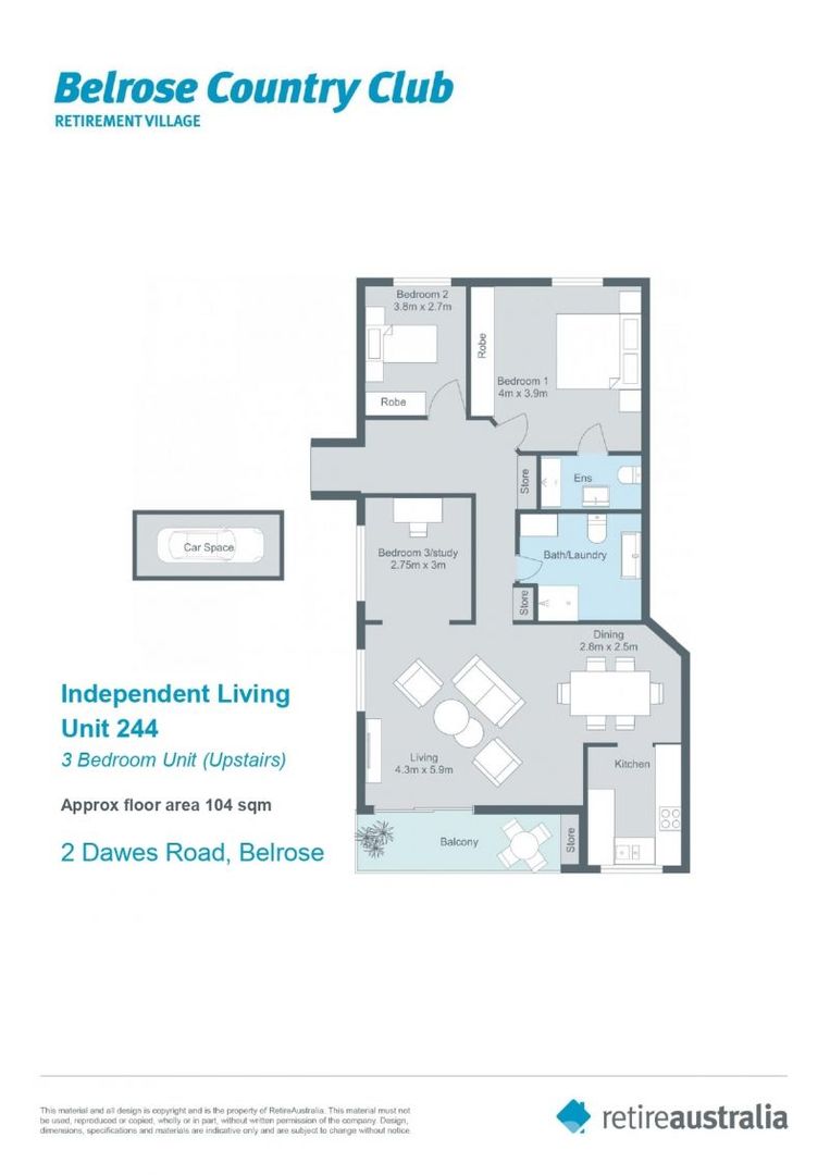 Newly renovated 3 bedroom unit with tranquil district views