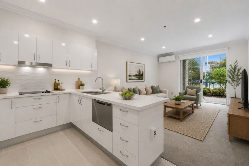 Light and bright one-bedroom apartment