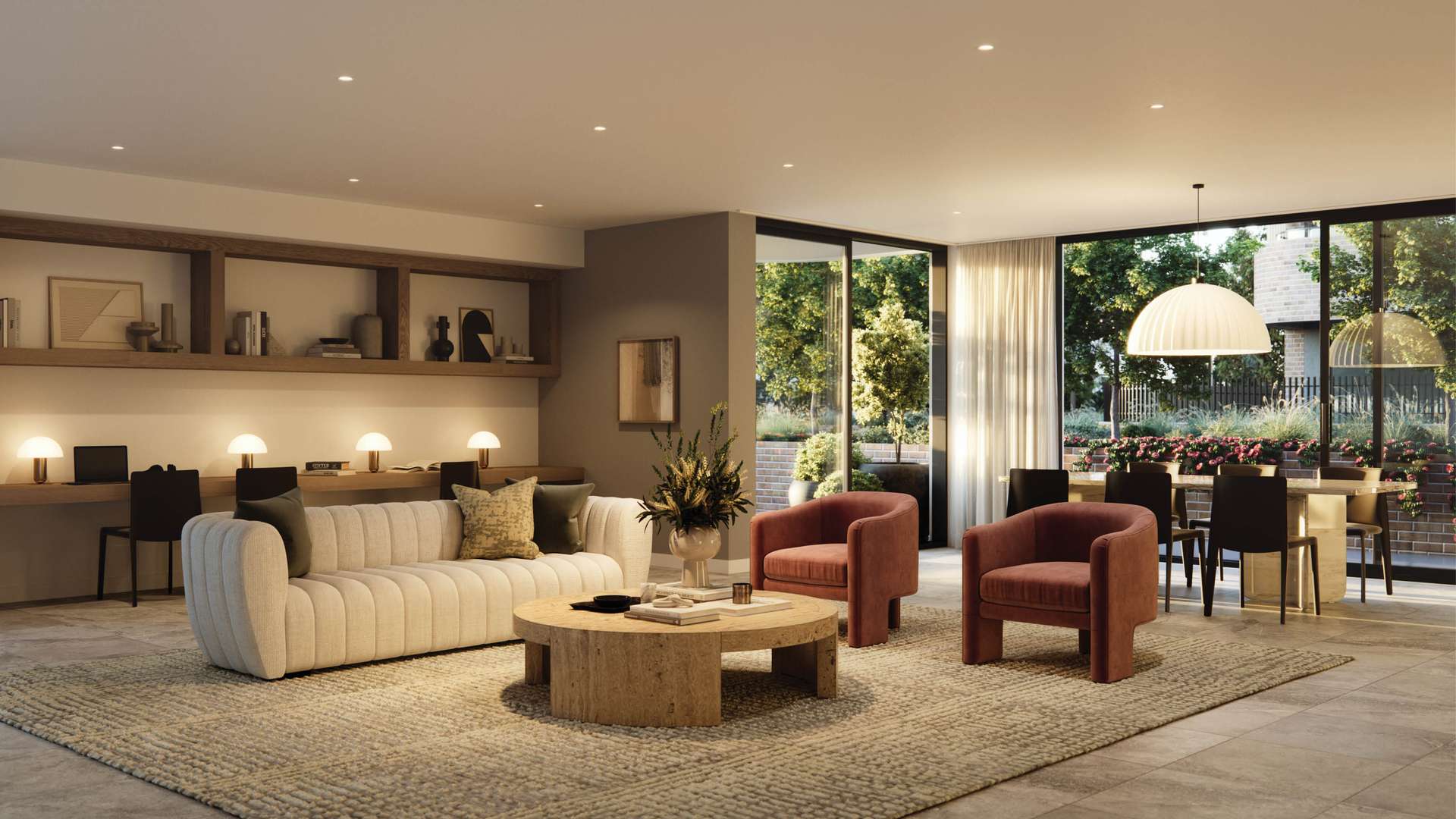 One Bedroom Garden Apartment with Parking