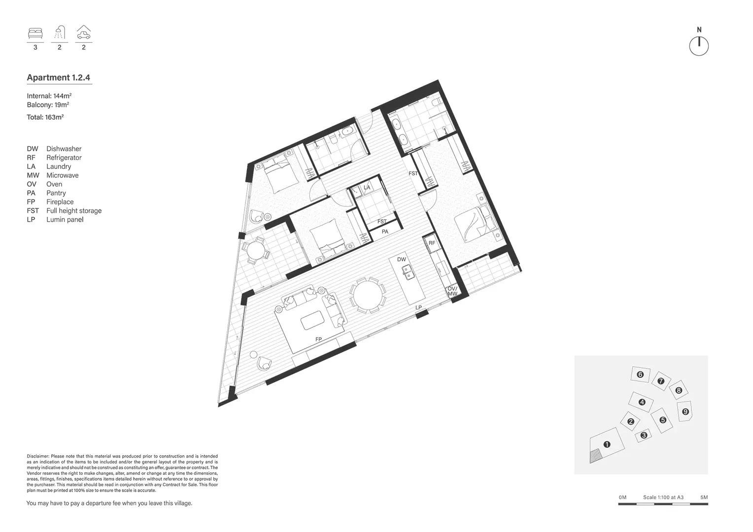 Apt 124 - Large and luxurious for an unparalleled lifestyle