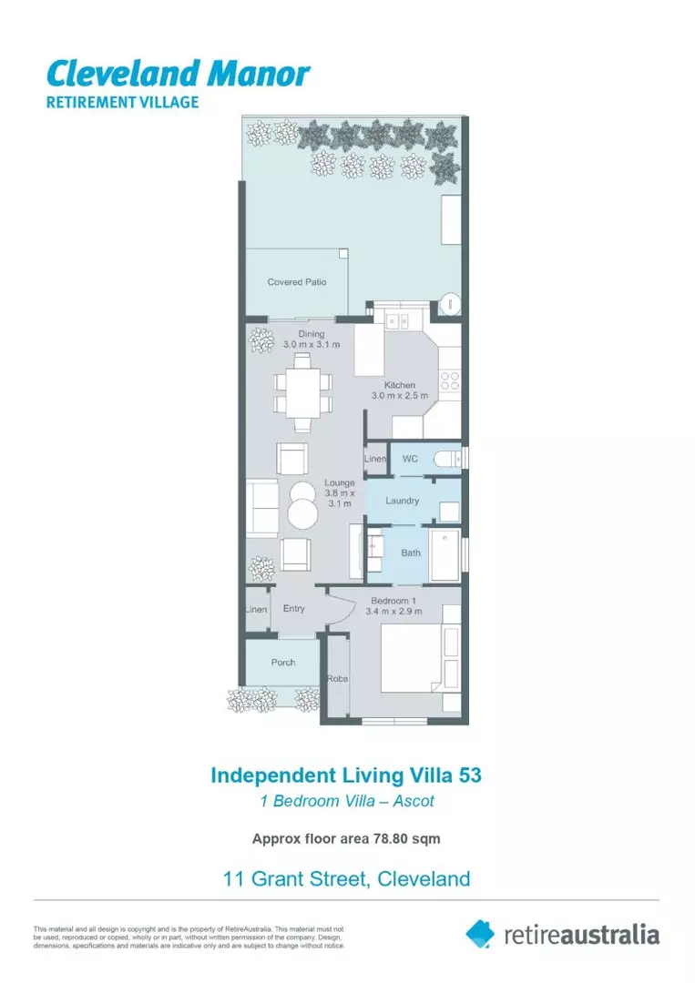 Generous 1-Bed Villa in the Heart of the Village