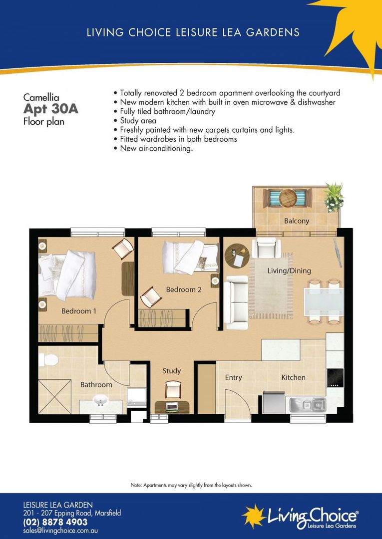 Apt 30A - Fully renovated 2-bed, delightful garden views. 