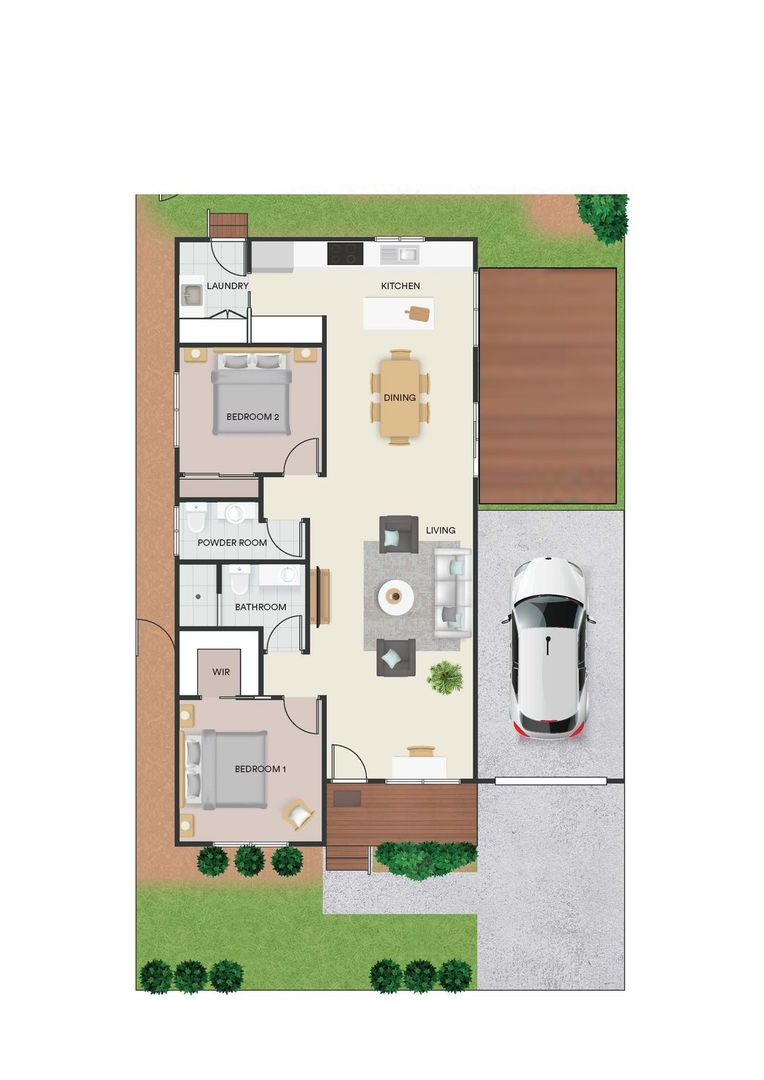 Lifestyle Communities Wollert - Charming two-bedroom home with stunning outdoor area
