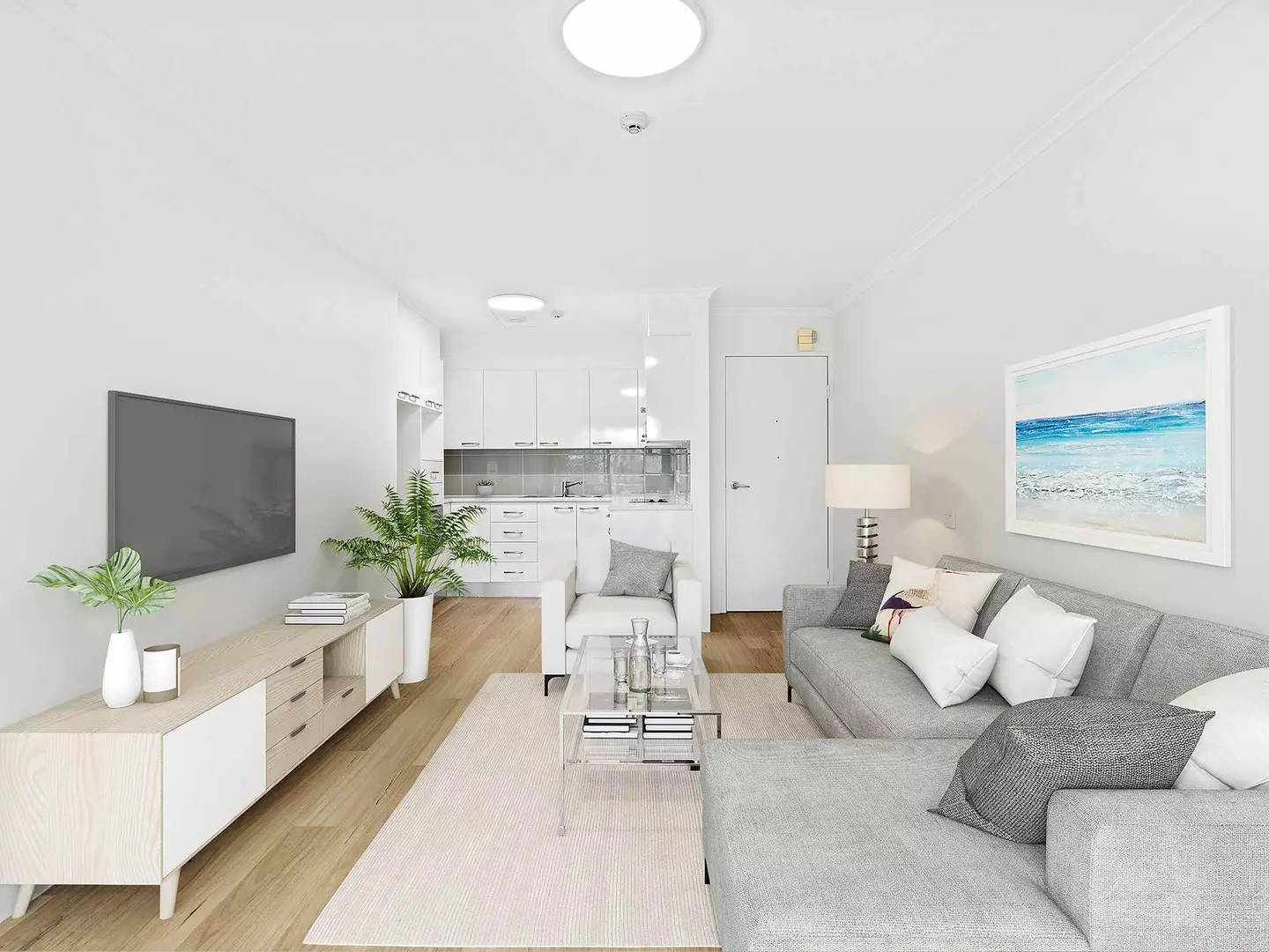 Renovated One Bedroom Unit, North Facing on Level One