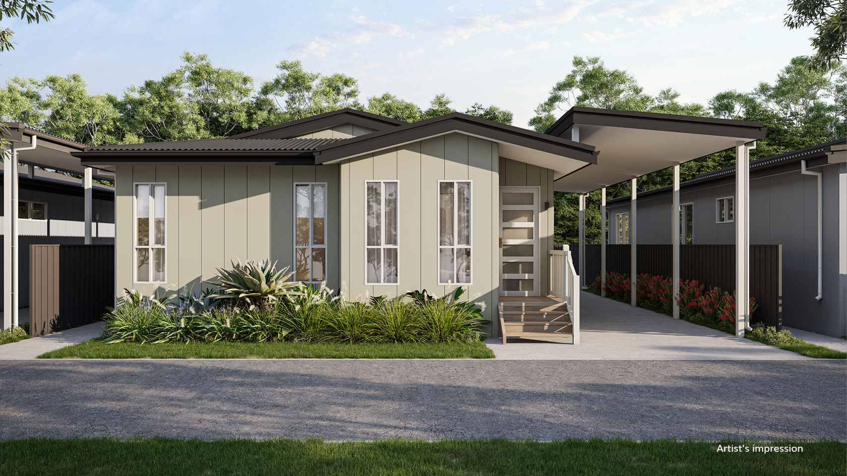 Teraglin Lakeshore Over 50s living Chain Valley Bay