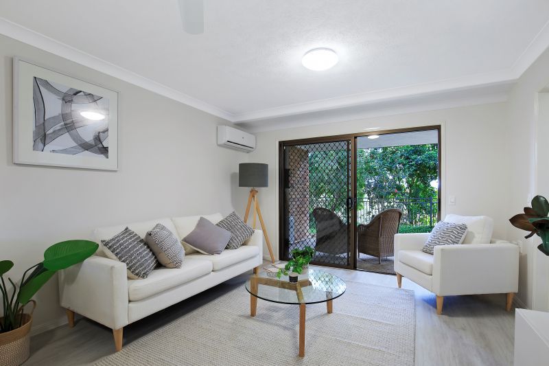 Two-bedroom villa with attached garage