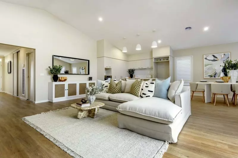 Elegant open plan living to relax and enjoy